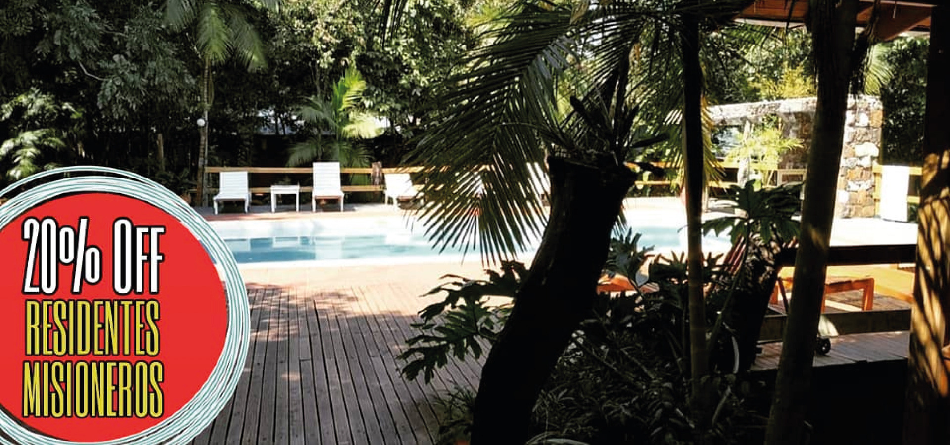 Jardín y entorno selvático de Palo Rosa Lodge
